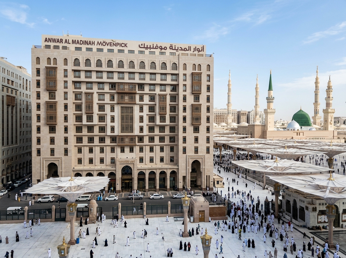 Anwar Al Madinah Mövenpick exterior