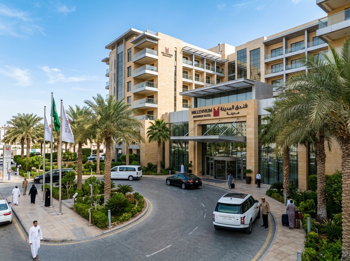 Millennium Madinah Airport Hotel exterior