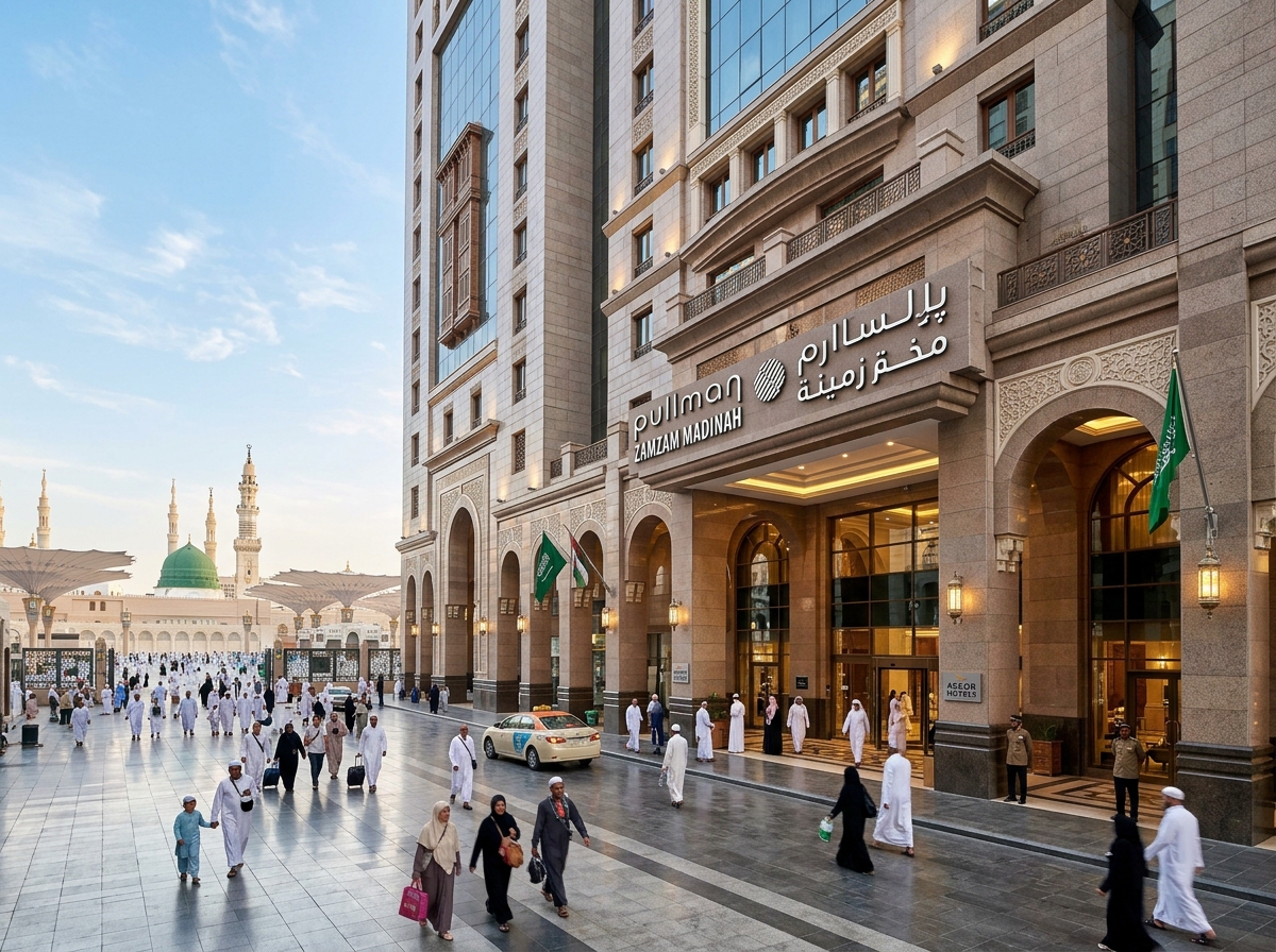 Pullman Zamzam Madinah exterior