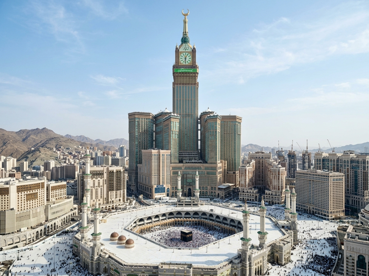 Fairmont Makkah Clock Royal Tower exterior